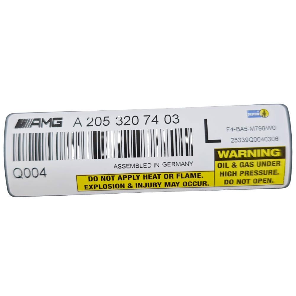 Sicherheitshinweis Aufkleber