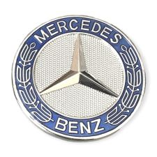 Mercedes-Benz Emblem Motorhaube Original - Schwarz 57mm Für Diverse Modelle