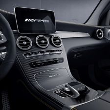 BYSL A-Style-Seitenstreifen von der Motorhaube bis zur Rückseite, für  Mercedes-Benz GLC-Klasse X253 Coupe C253 AMG-Zubehör
