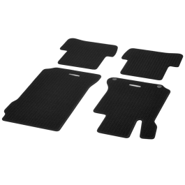 Fußmatten Autoteile Rips HIRSCHVOGEL C-Klasse schwarz Original 204 A20468049489G32 | Mercedes-Benz