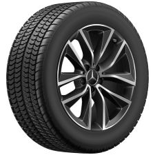 Original Mercedes-Benz Winterkomplettradsatz 255/50 R18 106V XL Bridgestone Blizzak LM001 MO DOT 2021 S-Klasse 223 Q4401419112400J2021 Q4401419112450J2021