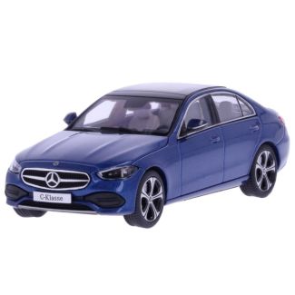 Original Mercedes-Benz Modellauto C-Klasse W206 Limousine AVANTGARDE spektralblau 1:43 B66960636