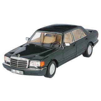 Original Mercedes-Benz Modellauto 560 SEL V126 malachitgrün 1:18 B66040682