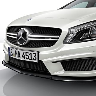 Original Mercedes-Benz Kühlergrill A45 AMG Design silberchrom A-Klasse 176 Vor-Facelift