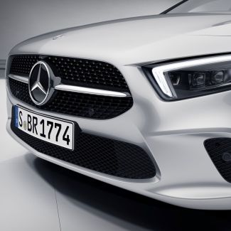 Original Mercedes-Benz Diamantgrill Pins in schwarz A-Klasse 177