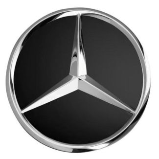 Original Mercedes-Benz Radnabenabdeckung schwarz glanz A00040027009040