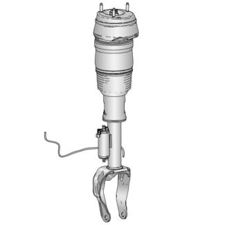 Original Mercedes-Benz Luftfederbein Airmatic vorne links GLE W166 A1663205166 