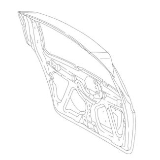 Original Mercedes-Benz Heckklappe A-Klasse W169 Limousine A1697401105