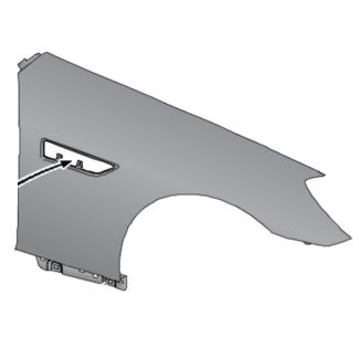 Original Mercedes-Benz Kotflügel vorne rechts SLK SLC R172 A1728800207