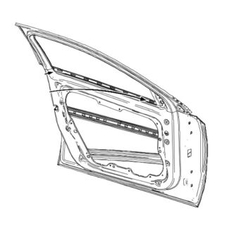 Original Mercedes-Benz Fahrertür vorne links A-Klasse W176 A1767200105