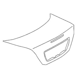 Original Mercedes-Benz Heckklappe C-Klasse W203 Limousine A2037500675