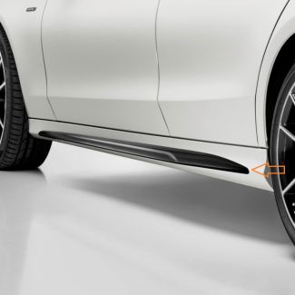 Original Mercedes-Benz AMG Seitenschwelleraufsätze schwarz hochglänzend C-Klasse 205 A2056908503 A2056908603