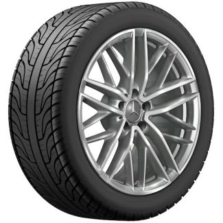 Original Mercedes-Benz AMG Alufelge 9,5 J x 19 ET 25,1 titangrau glanzgedreht C-Klasse 206 C63s E Performance Vorderachse A20640129007X21