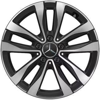 Original Mercedes-Benz Alufelge 7 J x 17 ET 44,5 vanadiumsilber C-Klasse 206 A20640172007X45