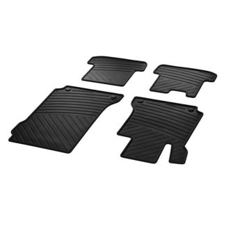 Original Mercedes-Benz Fußmatten Gummi 4-teilig schwarz C-Klasse 204 E-Klasse 207 A20768056019G33