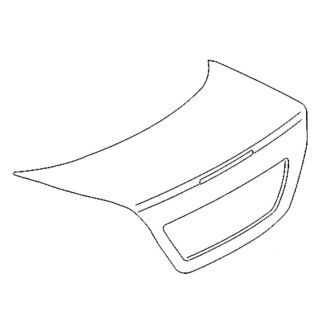 Original Mercedes-Benz Heckklappe E-Klasse W211 Limousine A2117500375