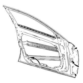 Original Mercedes-Benz Fahrertür vorne links E-Klasse 212 A2127205300