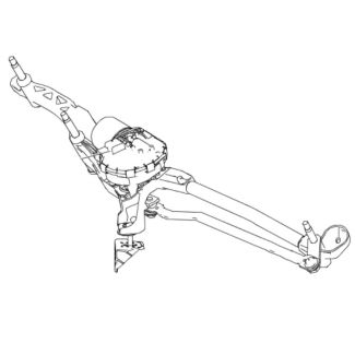 Original Mercedes-Benz Wischeranlage Wischermotor Wischergestänge E-Klasse 212 CLS 218 A2128201240