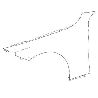 Original Mercedes-Benz Kotflügel vorne links S-Klasse C217 A217 A2178800118