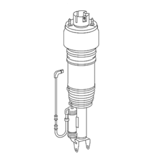 A219320121380 Original Mercedes-Benz Luftfederbein