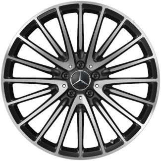 Original Mercedes-Benz AMG Alufelge 10 J x 21 ET 48 schwarz glanzgedreht S-Klasse 223 Hinterachse A22340118007X23