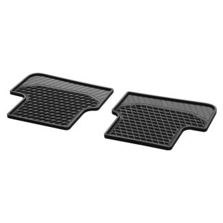 Original Mercedes-Benz Fußmatten Gummi hinten 2-teilig schwarz S-Klasse W222 A22268050489G33