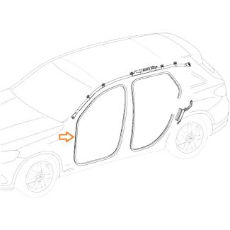 Original Mercedes-Benz Türdichtung Kantenschutz vorne links rechts GLC X253 A25369701519G44
