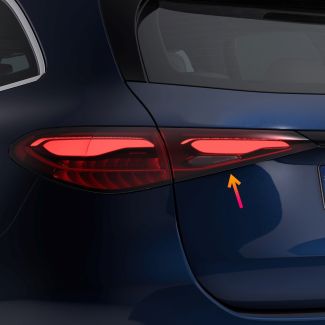 Original Mercedes-Benz Heckleuchte links innen GLC X254 SUV A2549062102