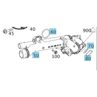 A2742000115 Mercedes Benz Kühlwasserthermostat