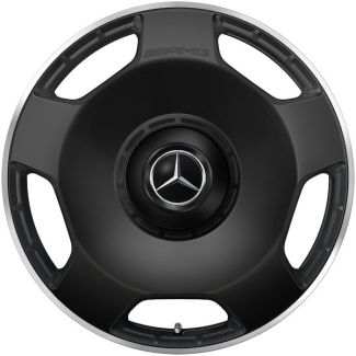 Original Mercedes-Benz AMG Alufelge Schmiederad 10 J x 22 ET 36 schwarz matt glanzgedreht G-Klasse W463 A46340141007X71