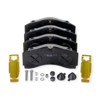 Original Mercedes-Benz Bremsbelagsatz 22,5" Vorderachse Typ SM7 Arocs Actros 3 4 5 F Antos eActros Gen. 2 A9604200120