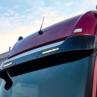 Original Mercedes-Benz Sonnenblendenset mit LED-Scheinwerferpaar Actros 5 Arocs 4 5