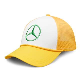 B67998115 Original Mercedes-Benz Cap Lewis Hamilton Special Edition Silverstone 2024