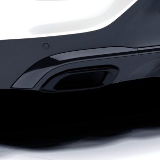 Original Mercedes-Benz Endrohrblenden schwarz GLC 253 A2538858507 A2538858607