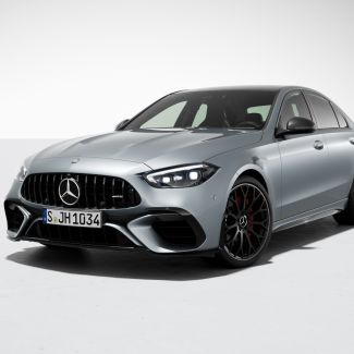 Original Mercedes-Benz Panamericana Kühlergrill schwarz C-Klasse 206 AMG