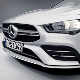 Original Mercedes-Benz Kühlergrill CLA35 AMG Design silberchrom CLA 118