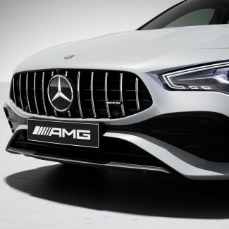 Original Mercedes-Benz AMG Panamericana Kühlergrill chrom CLA 118 Facelift