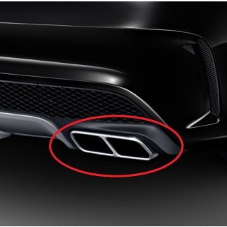 A2214903927 A2214904027 Original Mercedes-Benz AMG Auspuffblenden