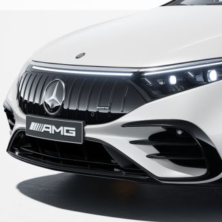 Original Mercedes-Benz AMG Panamericana Kühlergrill schwarz EQS V297