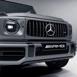 Original Mercedes-Benz Panamericana Kühlergrill schwarz chrom G-Klasse W463 Facelift