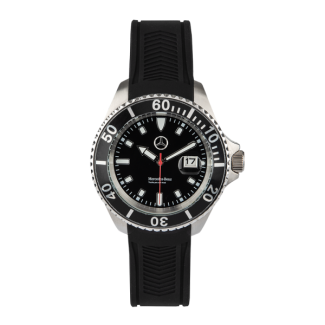 Original Mercedes-Benz Armbanduhr Edelstahl Silikonband mit Miyota Uhrwerk MBT0187