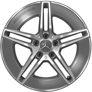 Original Mercedes-Benz AMG Alufelge 8 J x 18 ET 32,5 E-Klasse 214 A21440117007Y51