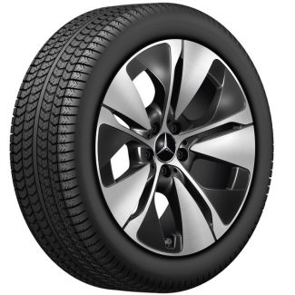 Original Mercedes-Benz Winterkomplettradsatz 245/45 R19 / 275/40 R19 E-Klasse 214 Q440141113670/Q440141113680