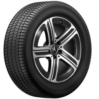 Original Mercedes-Benz Winterkomplettradsatz 225/55 R18 102H E-Klasse 214 Q440141911680/Q440141911690