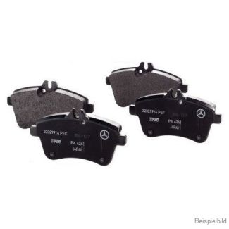 Original Mercedes-Benz Bremsbeläge Hinterachse A-Klasse 177 B-Klasse GLA GLB 247 CLA 118 EQA EQB 243 A0004201706