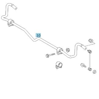 Original Mercedes-Benz Drehstab Hinterachse E-Klasse 211 A2113202111