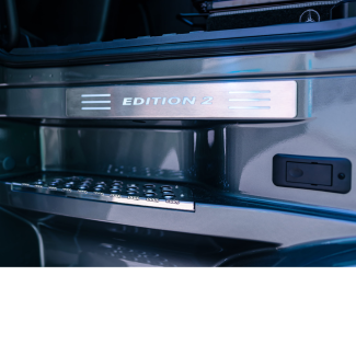 Original Mercedes-Benz Einstiegsemblem "Edition 2" beleuchtet B67520268
