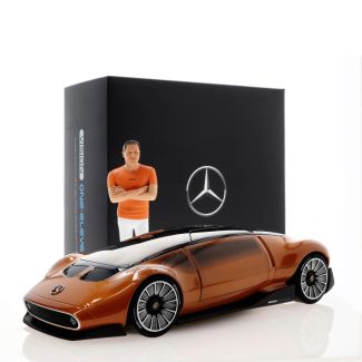 Original Mercedes-Benz Modellauto Vision One-Eleven Set mit Figurine 1:18 mit Verpackung B66960665