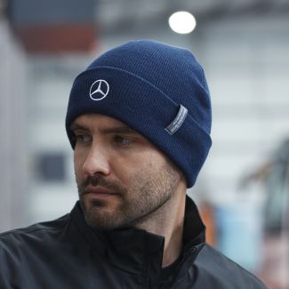 Original Mercedes-Benz Navy Beanie MBT0239