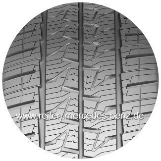 Original Mercedes-Benz Ganzjahresreifen 235/65 R16 121/119R C Continental VanContact 4Season Sprinter W907 Q44009110030A